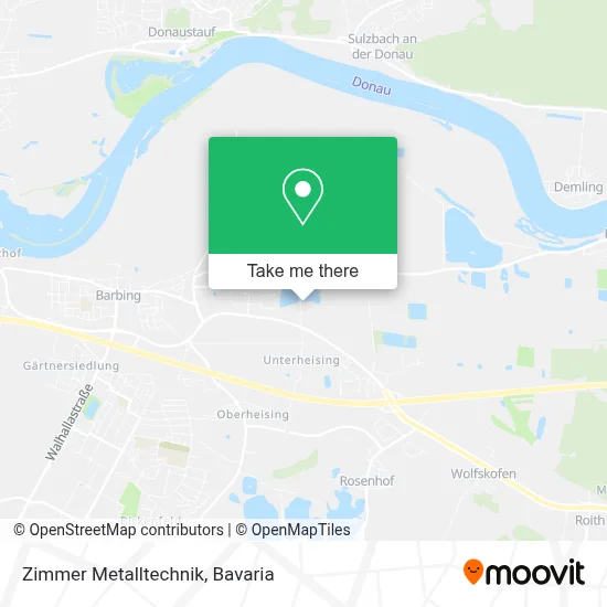 Zimmer Metalltechnik map