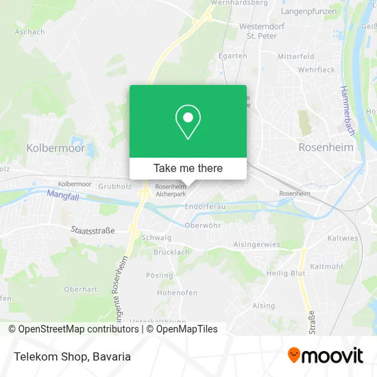 Telekom Shop map