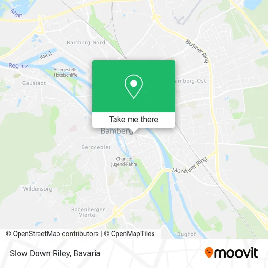Slow Down Riley map