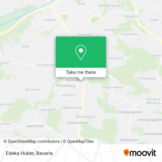Edeka Huber map