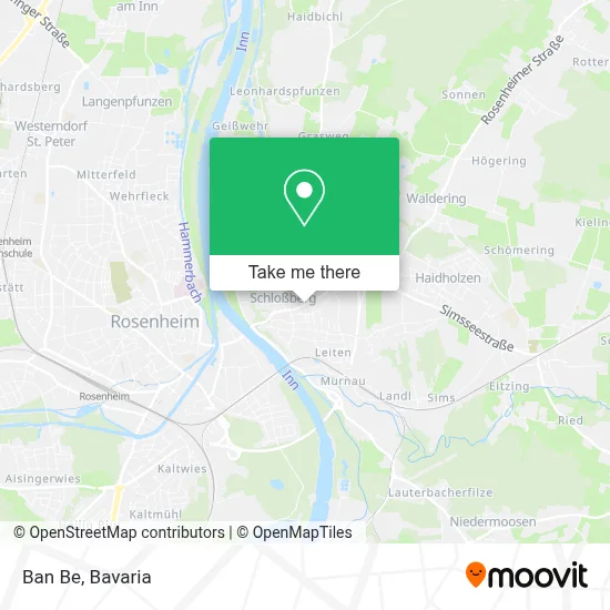 Ban Be map