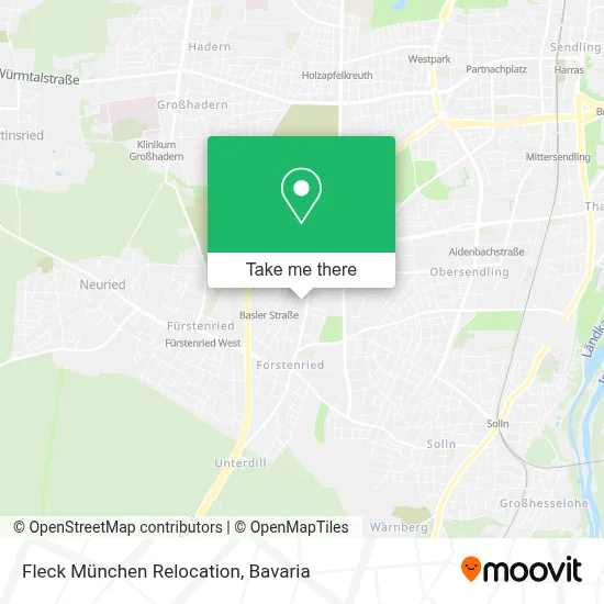 Fleck München Relocation map