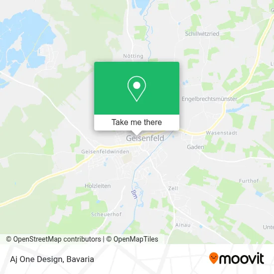 Aj One Design map