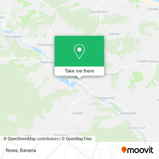 Rewe map