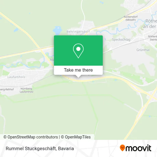 Rummel Stuckgeschäft map