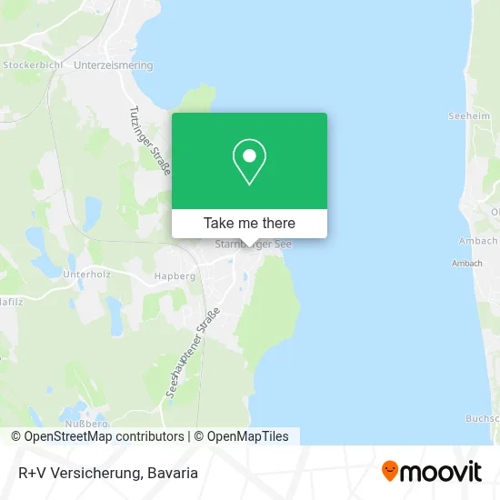 R+V Versicherung map