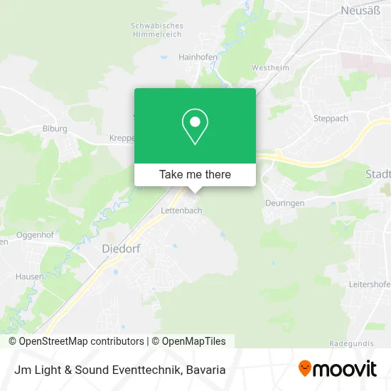 Jm Light & Sound Eventtechnik map