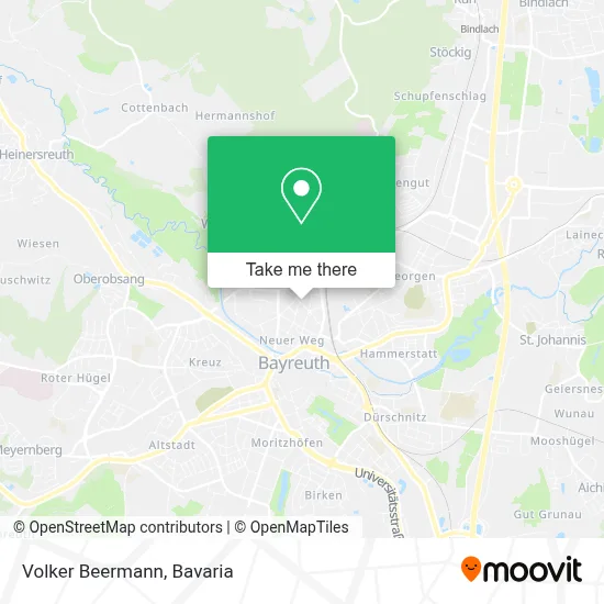 Volker Beermann map