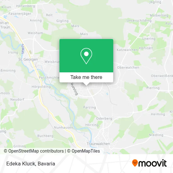 Edeka Kluck map