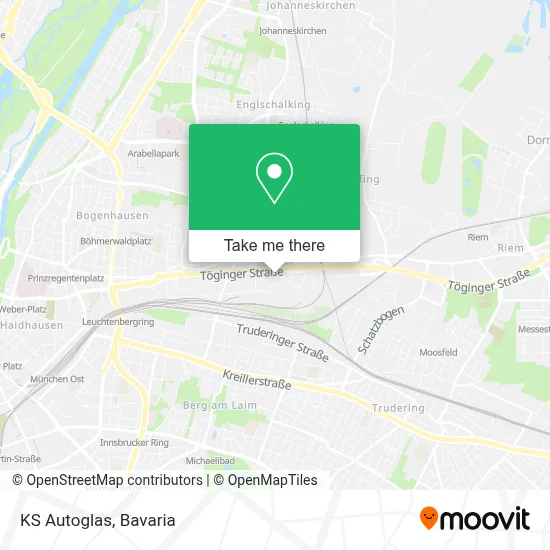 KS Autoglas map