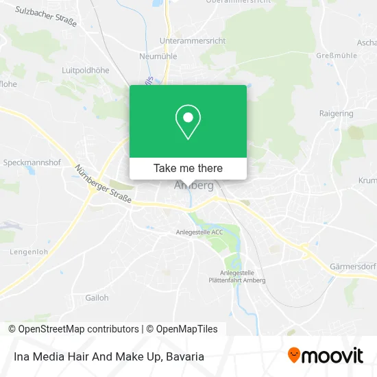 Ina Media Hair And Make Up map