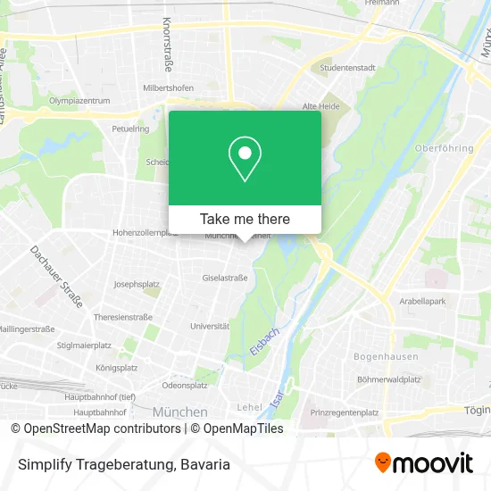 Simplify Trageberatung map