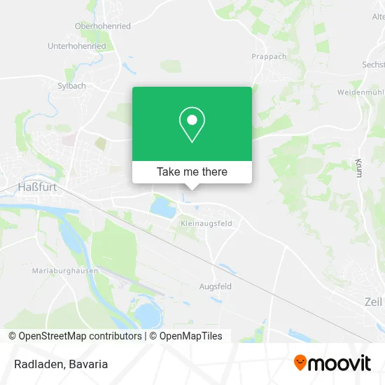 Radladen map