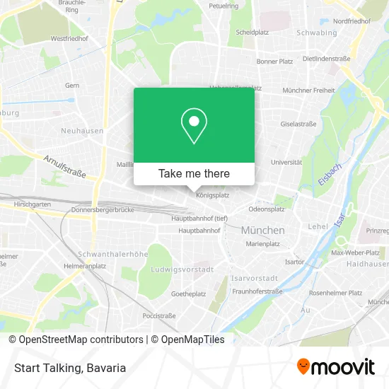 Start Talking map