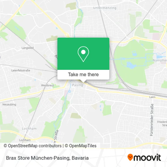 Brax Store München-Pasing map