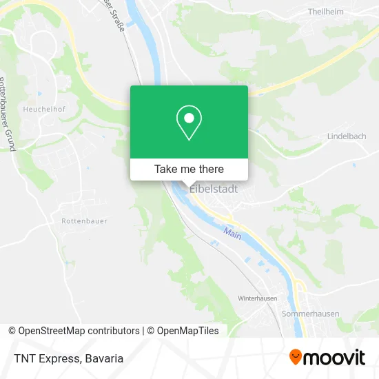 Tnt Express map