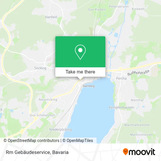 Rm Gebäudeservice map