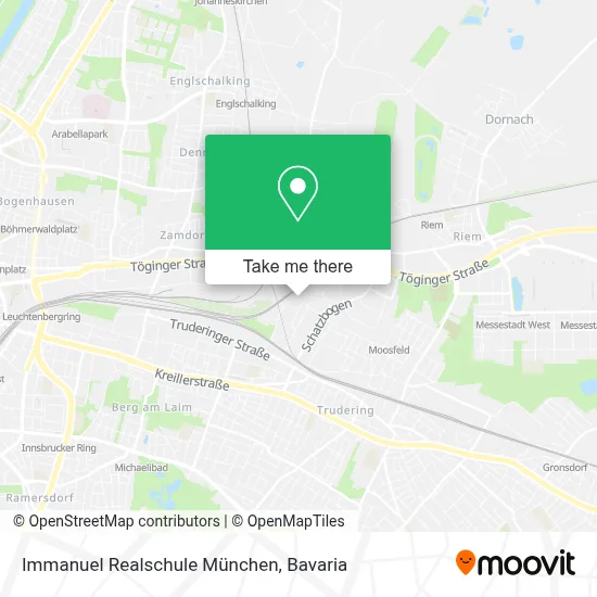 Immanuel Realschule München map