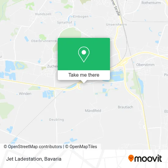Jet Ladestation map