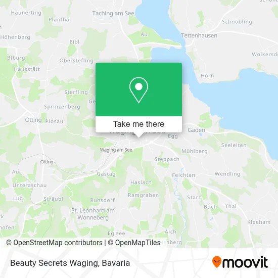Beauty Secrets Waging map