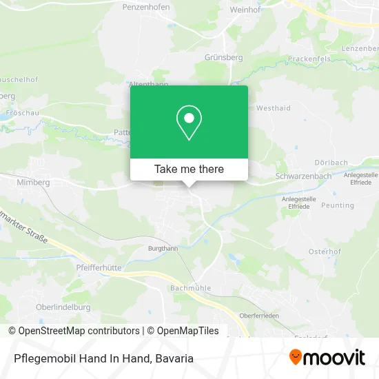 Pflegemobil Hand In Hand map