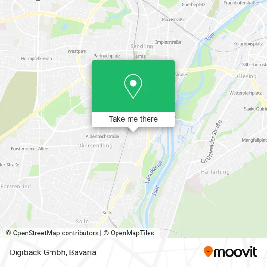 Digiback Gmbh map
