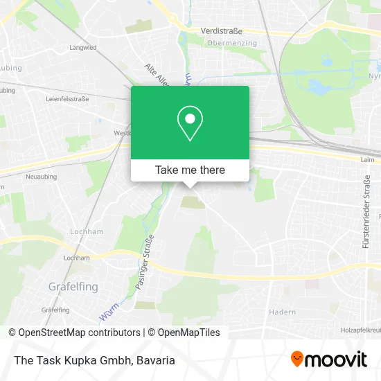 The Task Kupka Gmbh map