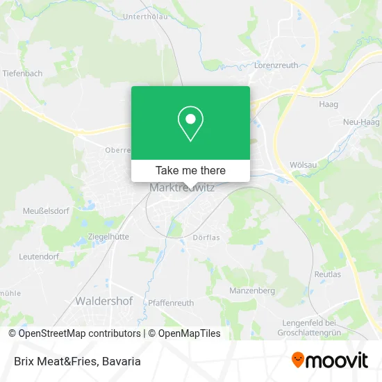 Brix Meat&Fries map