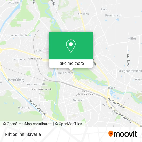 Fifties Inn map