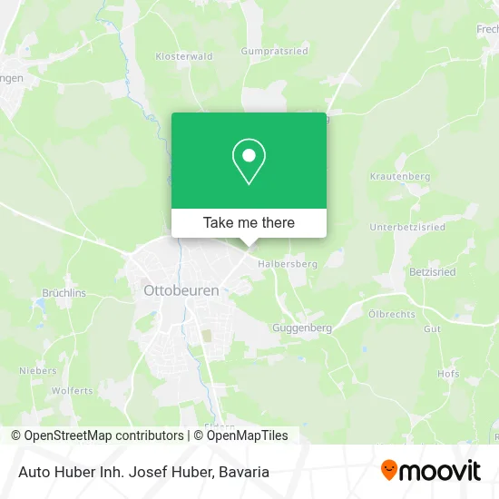 Auto Huber Inh. Josef Huber map