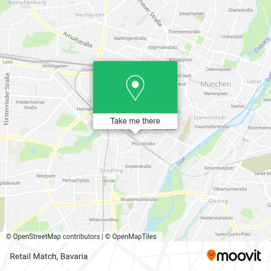 Retail Match map