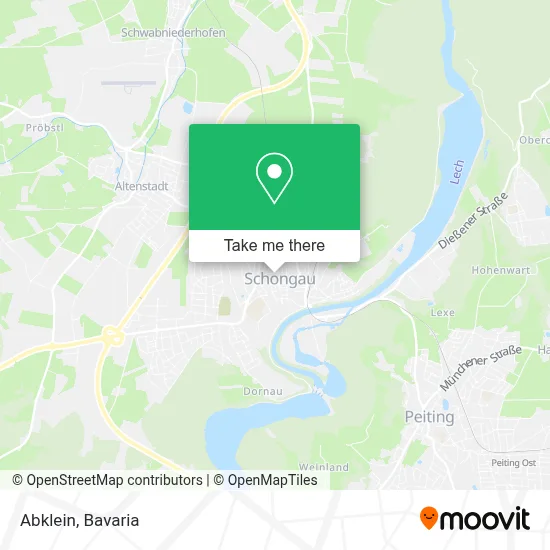 Abklein map