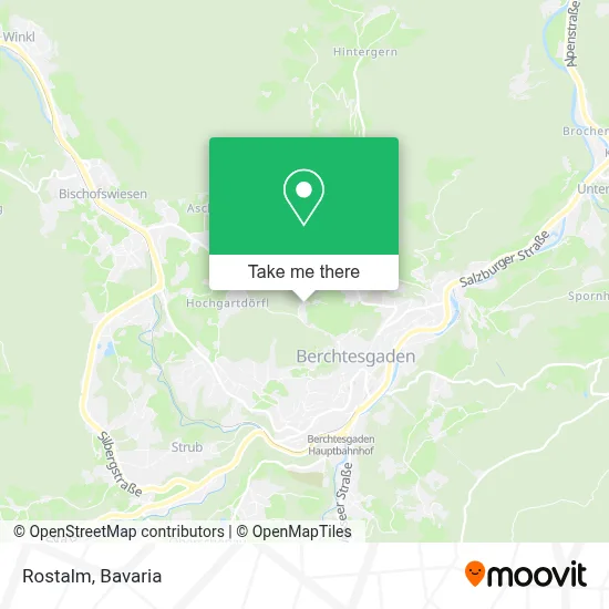 Rostalm map