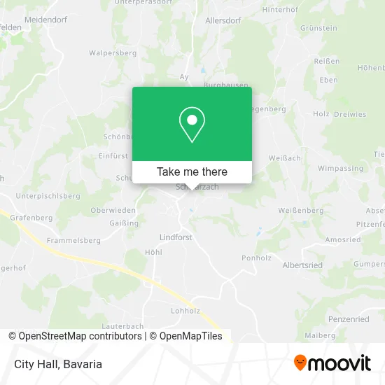 Rathaus map
