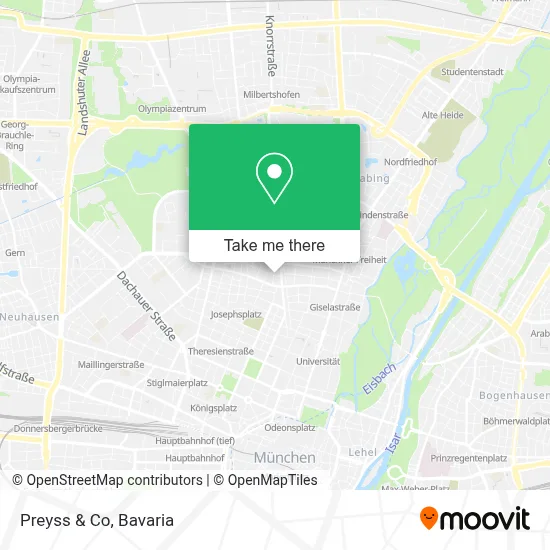 Preyss & Co map