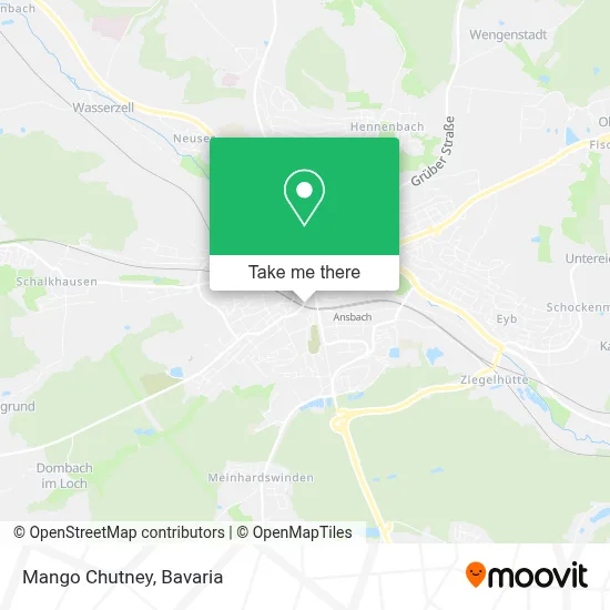 Mango Chutney map