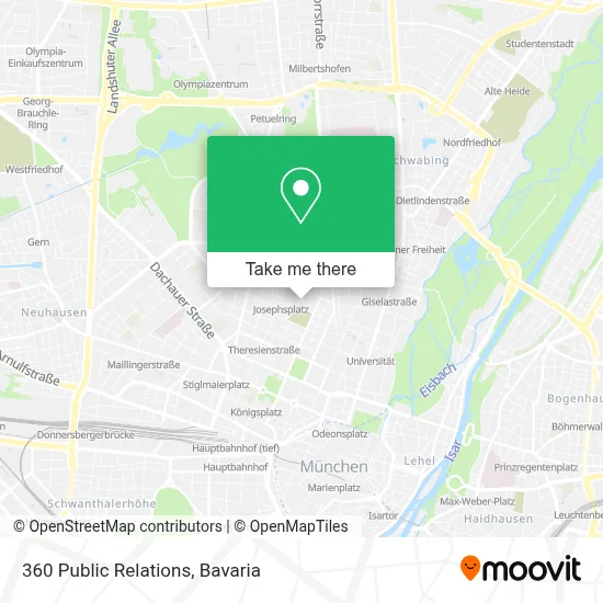 360 Public Relations map