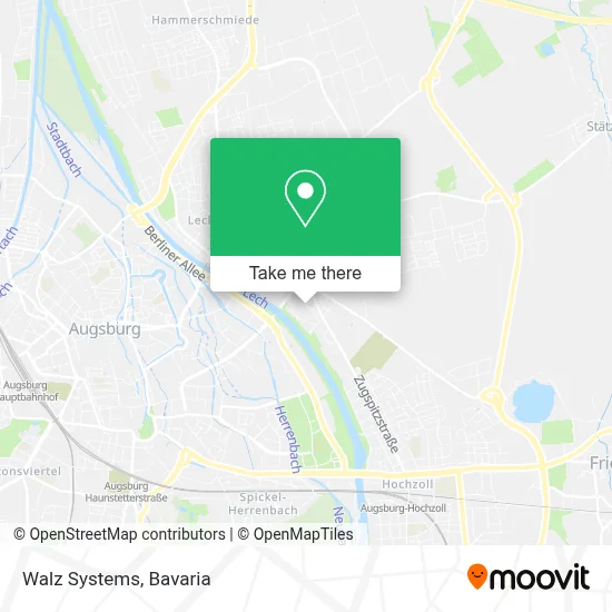 Walz Systems map