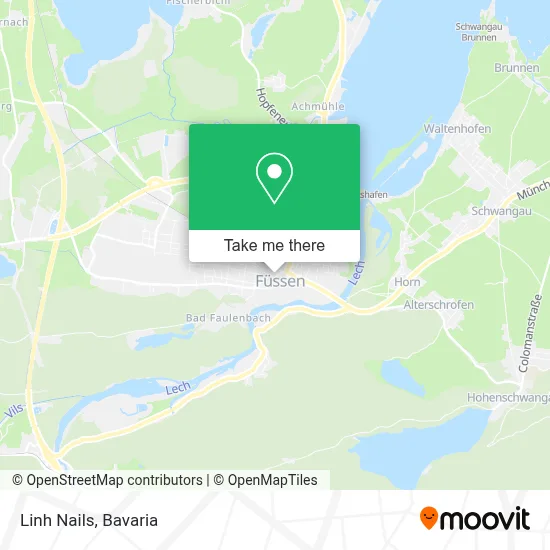 Linh Nails map