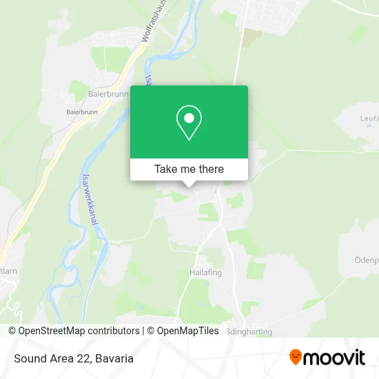Sound Area 22 map