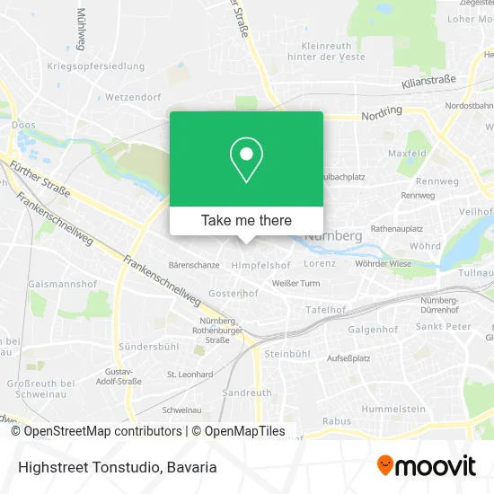 Highstreet Tonstudio map