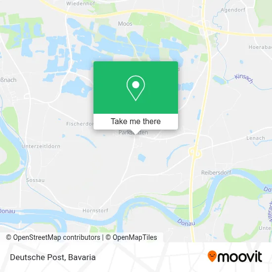Deutsche Post map