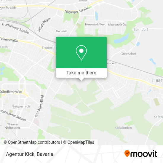 Agentur Kick map