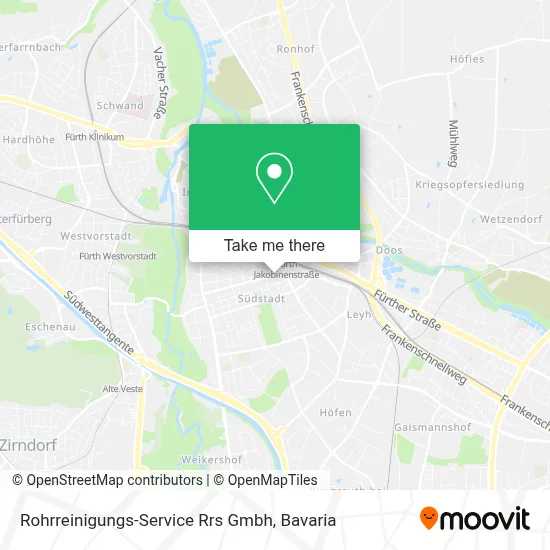 Rohrreinigungs-Service Rrs Gmbh map