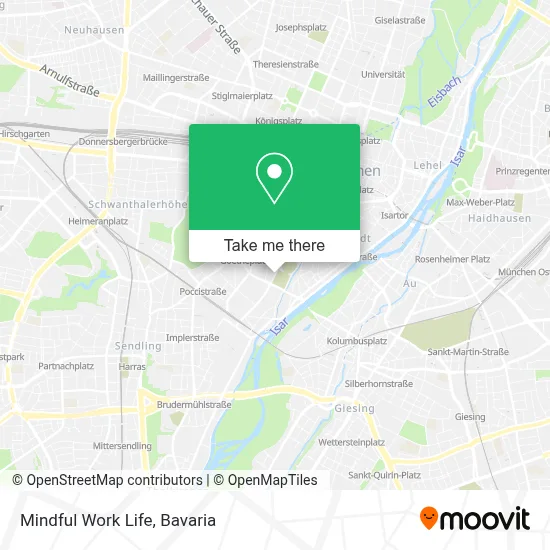 Mindful Work Life map