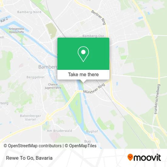 Rewe To Go map
