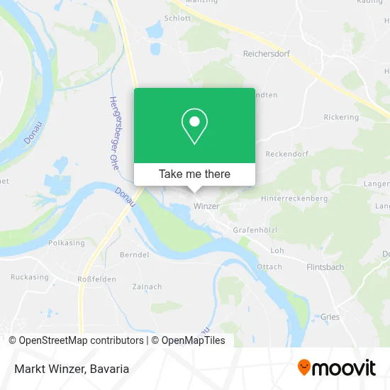 Markt Winzer map