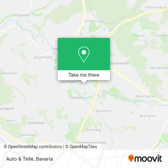 Auto & Teile map