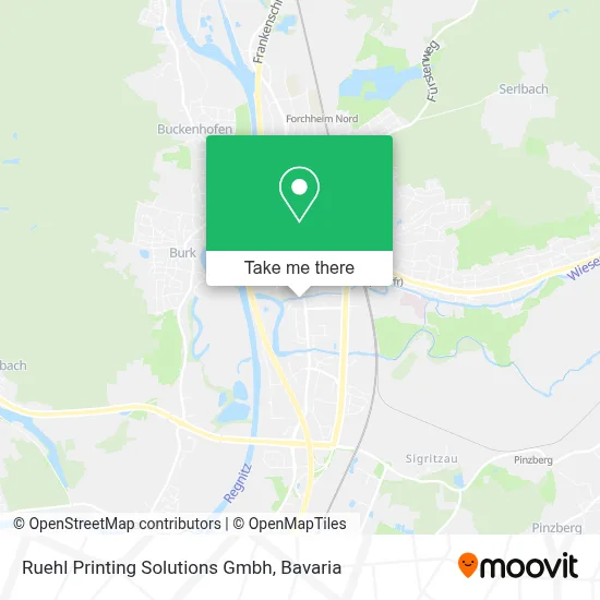 Ruehl Printing Solutions Gmbh map
