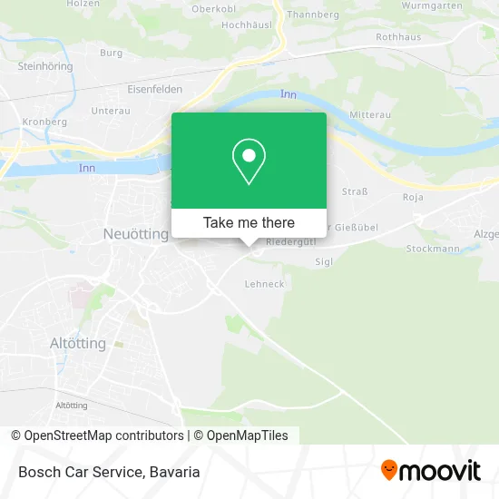 Bosch Car Service map